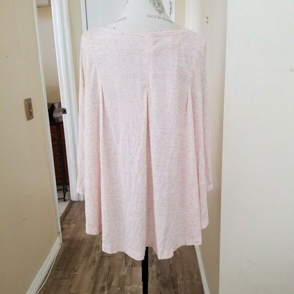 Free People Dark Oatmeal Top - Picture 6 of 6