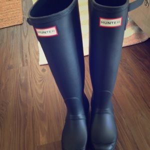 Hunter tall boots