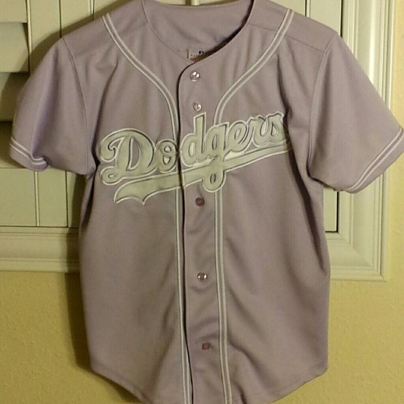 Lavender dodgers jersey