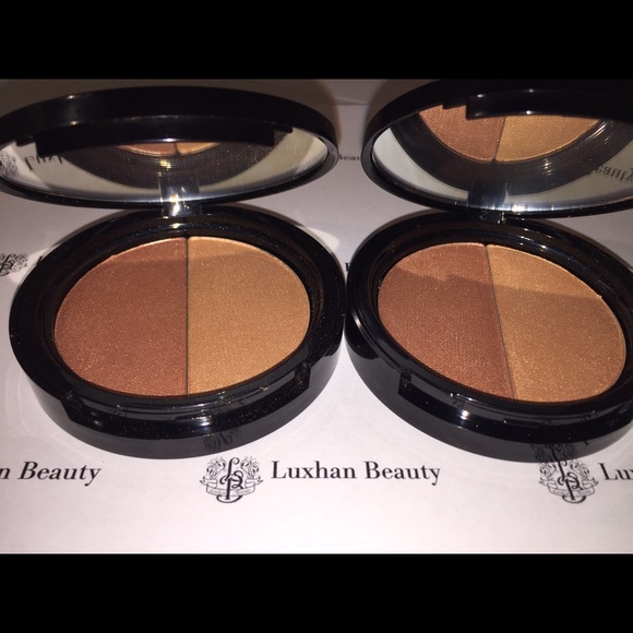 Luxhan Mineral 2 Tone Shimmery Bronzer Powder - Picture 2 of 2