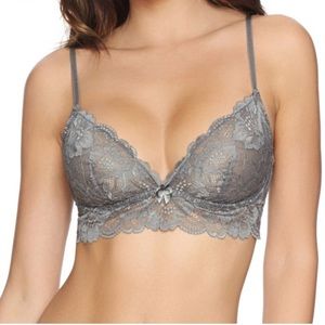 Blush Intimates & Sleepwear - Blush Lingerie Sweetest Sin Grey Bralette Blush Intimates & Sleepwear - Blush Lingerie Sweetest Sin Grey Bralette