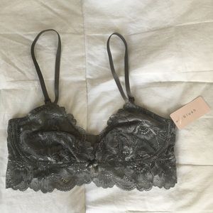 Blush Intimates & Sleepwear - Blush Lingerie Sweetest Sin Grey Bralette Blush Intimates & Sleepwear - Blush Lingerie Sweetest Sin Grey Bralette