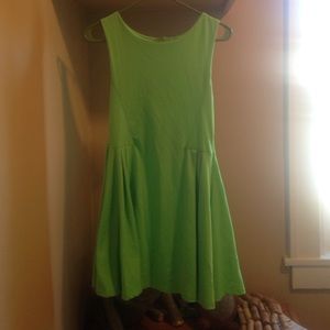Lime green dress from Kitson