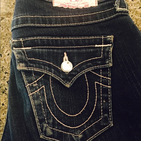True Religion Crop Jeans - Picture 2 of 4