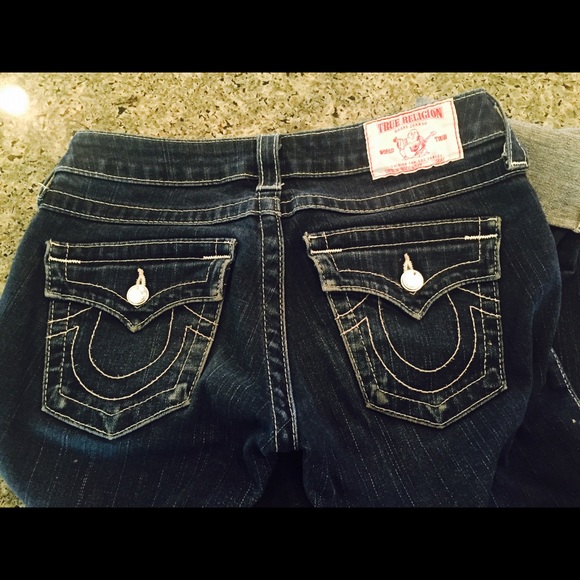 True Religion Crop Jeans - Picture 3 of 4