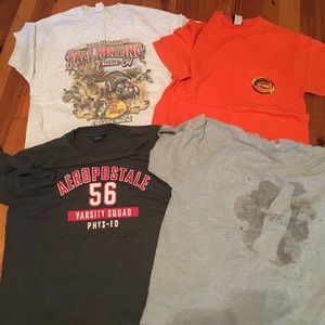 MEN's Set of 4 shirts (lg)