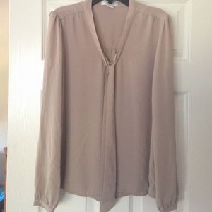 Beige top like new forever 21 size S