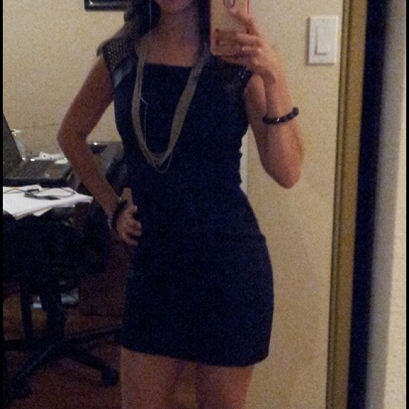SOLD on Mercari Express studded little black dress - Picture 4 of 4