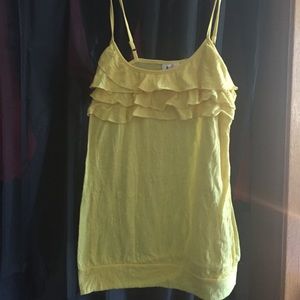 Yellow tank top