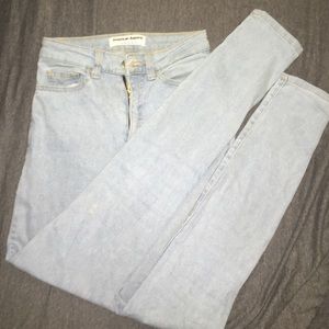 American apparel pencil Jean, gently used