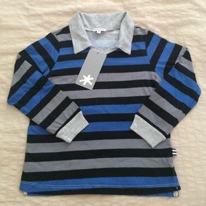Splendid's Boys Sz6X Long Sleeve,Collared  Tshirt