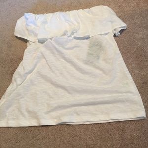 Lilly Pulitzer white strapless top