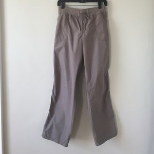 Loft cotton pants with tie string waist