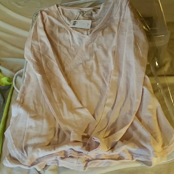 Banana republic long sleeve v neck long sleeve top