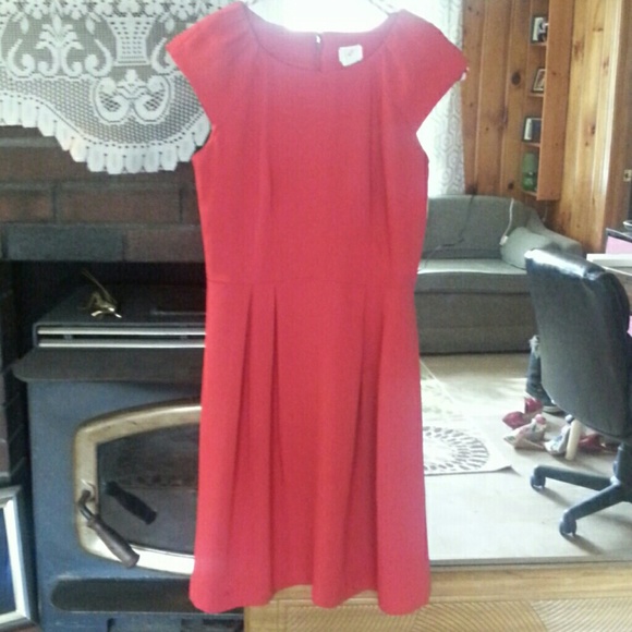 Red Loft dress
