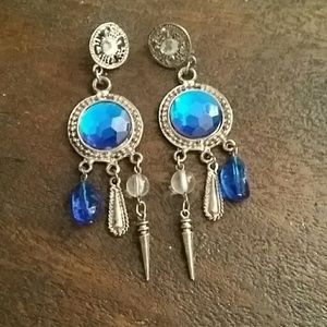 Vintage costume earrings