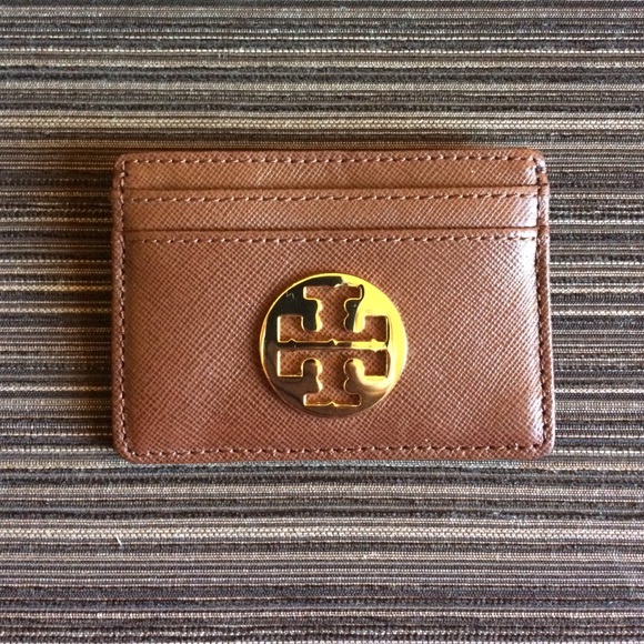 Tory Burch Accessories - Tory Burch Saffiano Slim Card Case