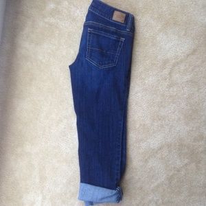 Dark Capris Jeans