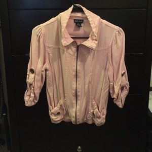 Pink wet seal jacket