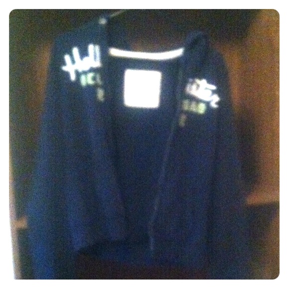 NAVY BLUE HOLSTER HOODIE SWEETER/COAT