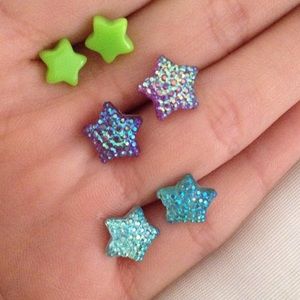 Star earrings