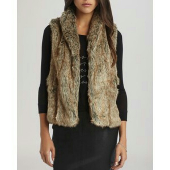 Looking for BCBG Generation faux fur vest