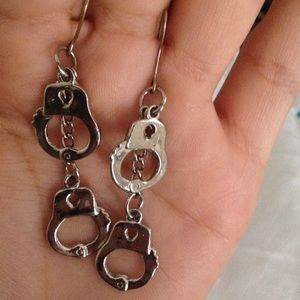 Handcuff earrings