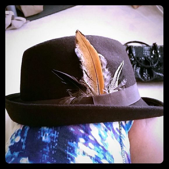 Chocolate  Brown Wool Hat