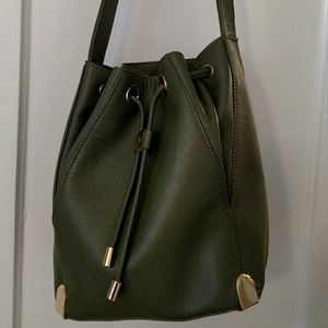Green Vince Camuto Bucket Bag