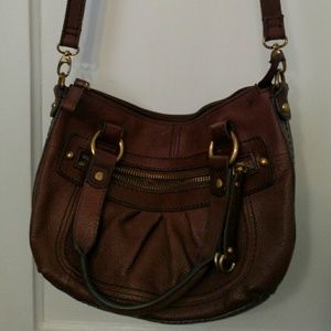 Brown Leather Fossil Crossbody