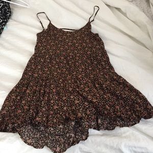Open back baby doll dress