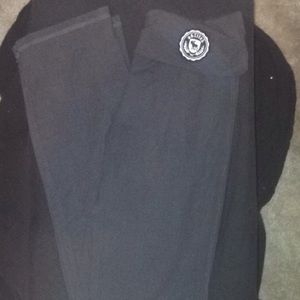 NEVER WORN dark gray Abercrombie yoga pants