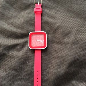 Nixon red watch