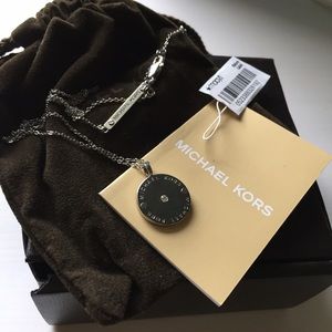 Michael Kors sterling silver necklace