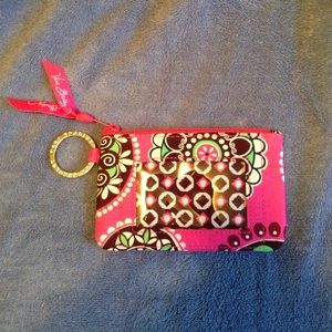 Vera Bradley coin purse w/Id window