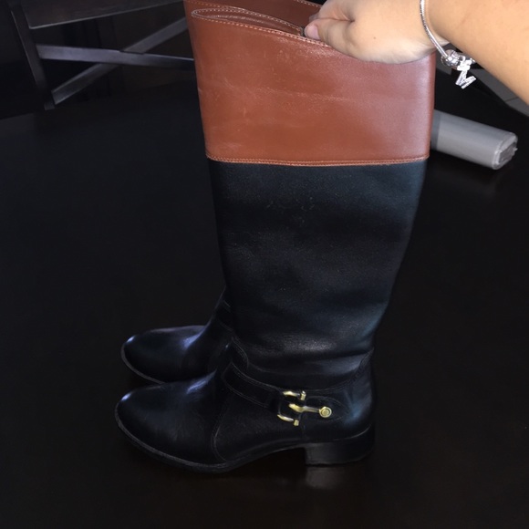 Shoes - CIRCA Joan & David leather riding boot size 8 1/2