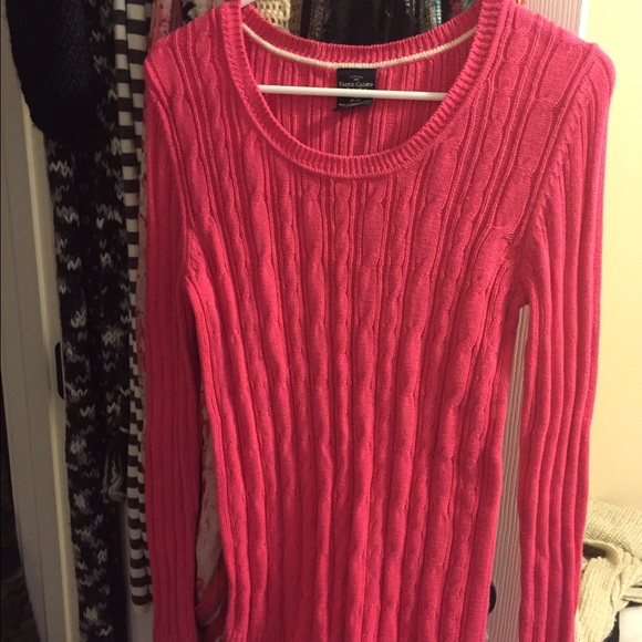 Pink sweater