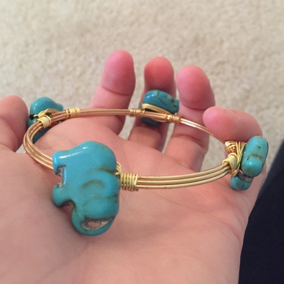 Gold elephant bangle!