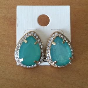 Turquoise Gem Earring