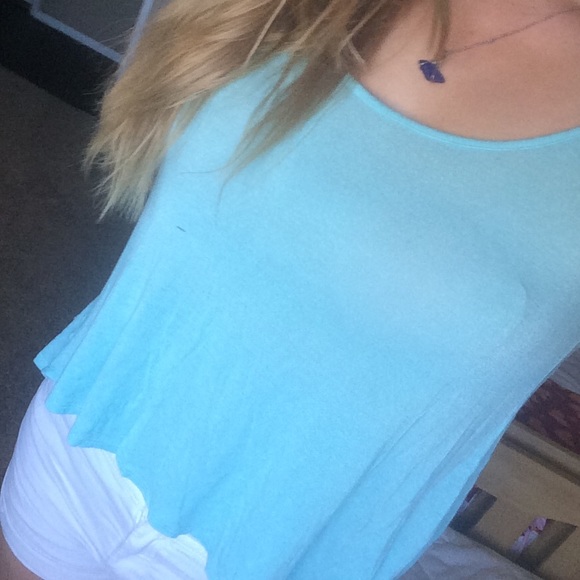 teal beach shirt