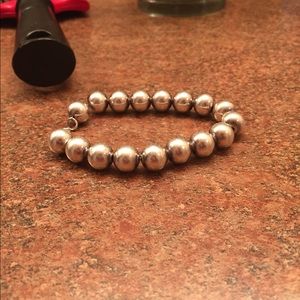 Tiffany & Co. Sterling silver beaded bracelet