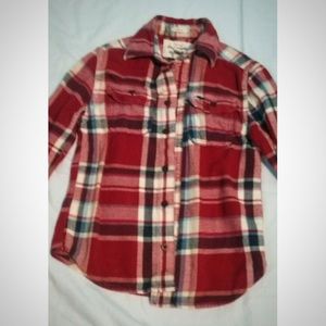 Abercrombie Red Flannel
