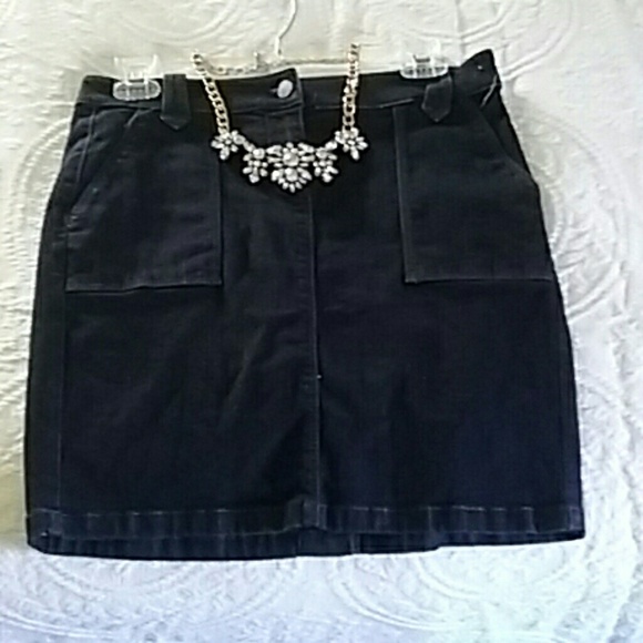 Ann Taylor denim skirt