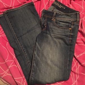 AE kick boot super stretch jeans