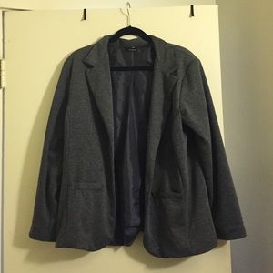 Gray blazer