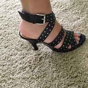 DKNY black heels