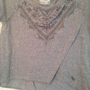 Heather gray tee shirt