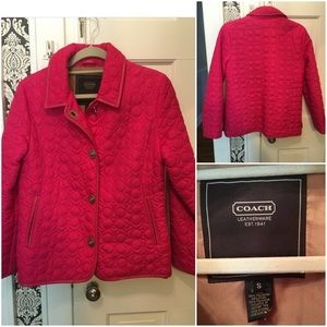 Authentic Coach Quilted Jacket