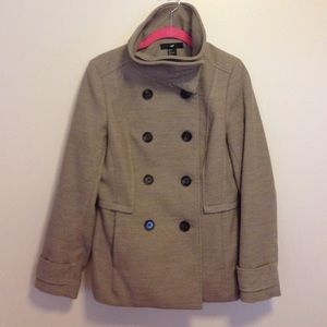 Taupe Pea coat