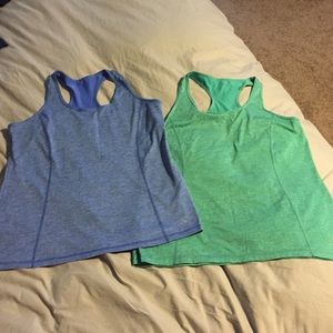 Workout tanks; $5 each. UPDATE: Price reduced $4ea